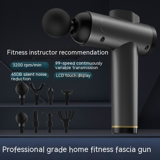 Pistolet de Massage avec Chaleur – Physiothérapie & Rééducation Musculaire, Silencieux et Portable - Electryx