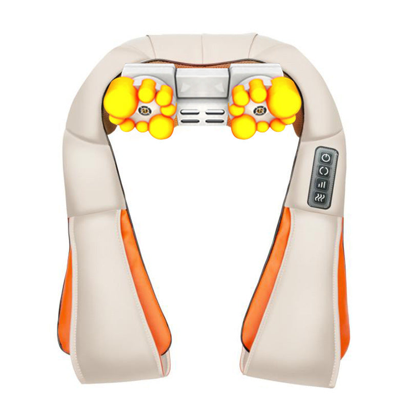 Châle de Massage Multifonction – Pétrissage 4D & Chauffage Apaisant pour Cou, Épaules et Dos - Electryx