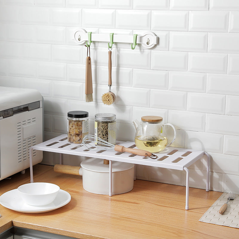 Telescopic kitchen rack kitchen supplies rack - Electryx