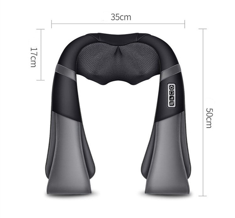 Châle de Massage Multifonction – Pétrissage 4D & Chauffage Apaisant pour Cou, Épaules et Dos - Electryx
