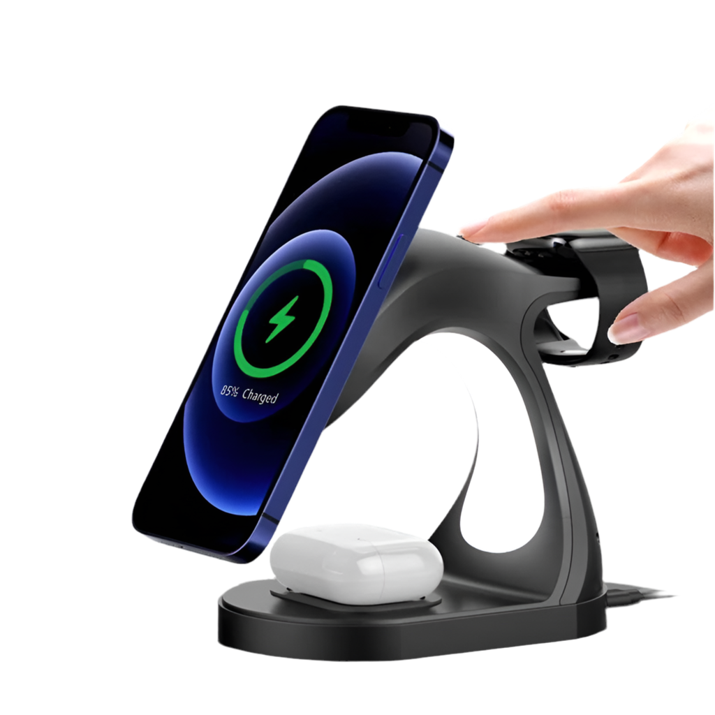 Fast Four In One Magnetic Wireless Fast Charger