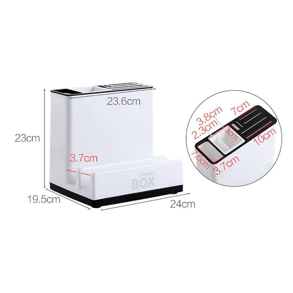 Tableware Storage Holders Kitchen Knife Plastic Storages Racks For Kitchen Convenience Cabinet Kitchen Gadgets - Electryx