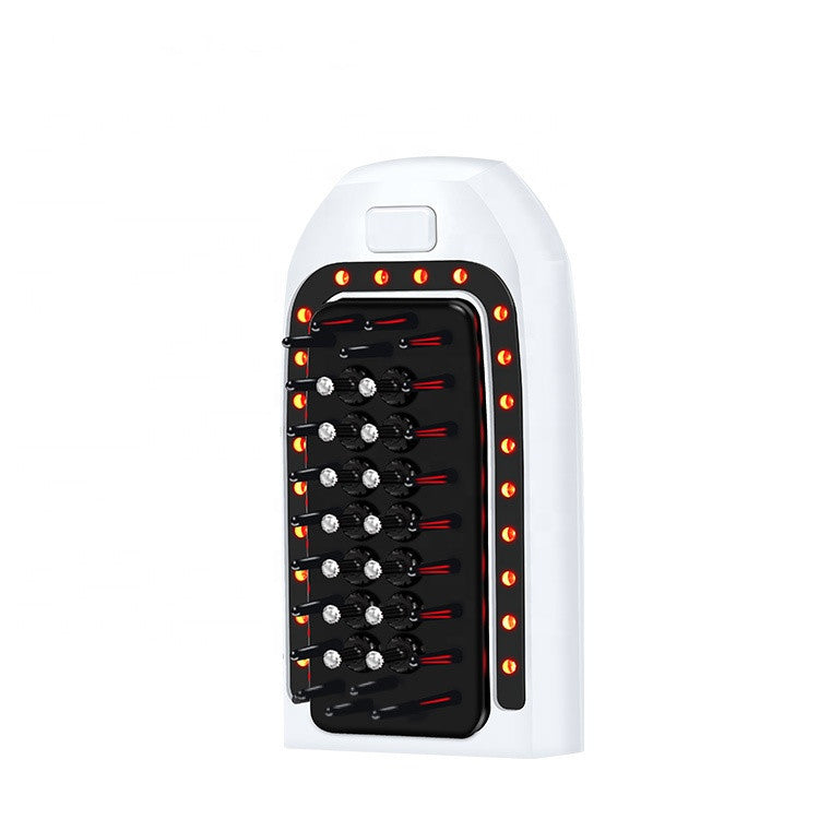 Peigne de Massage Électrique – Vibration Haute Fréquence & Lumière Rouge pour Soin du Cuir Chevelu - Electryx