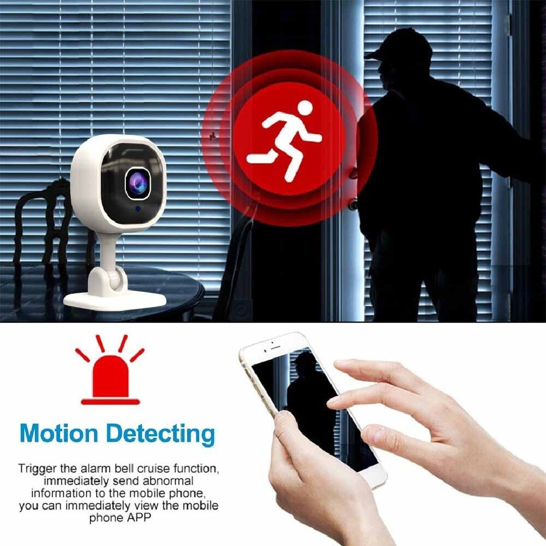 Mini Caméra Wi-Fi 1080P – Vision nocturne & audio bidirectionnel - Electryx
