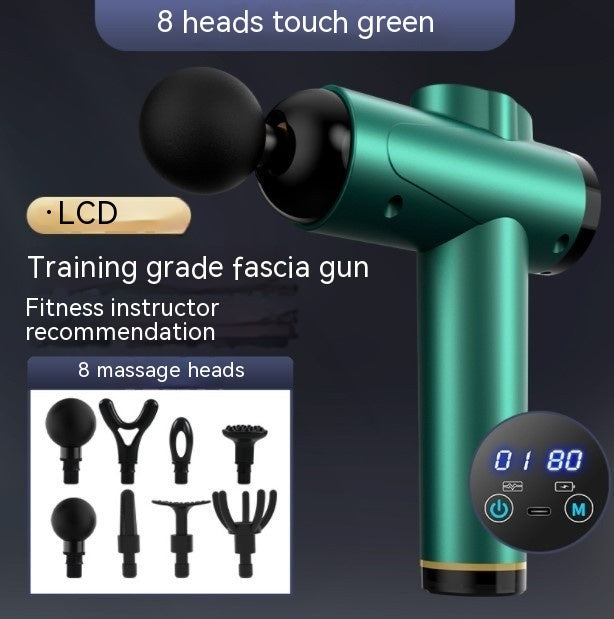 Pistolet de Massage avec Chaleur – Physiothérapie & Rééducation Musculaire, Silencieux et Portable - Electryx