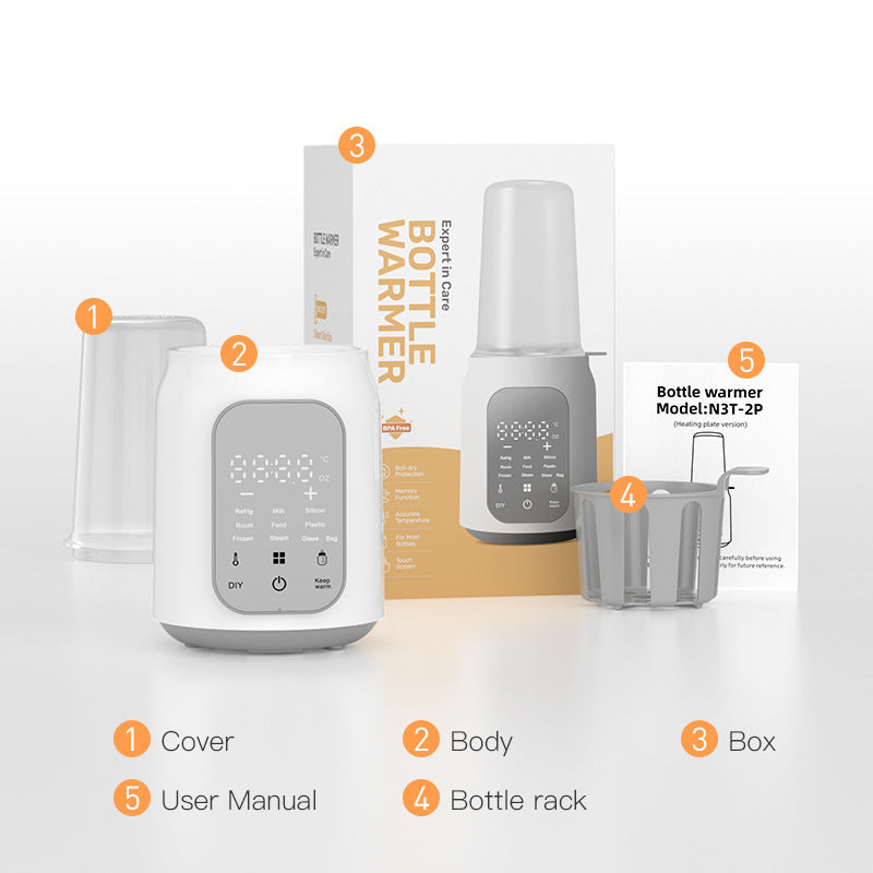 Multifunctional Single Bottle Milk Warmer Baby Bottle Sterilizer - Electryx