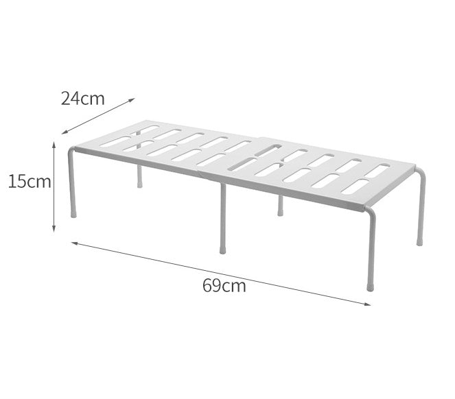 Telescopic kitchen rack kitchen supplies rack - Electryx