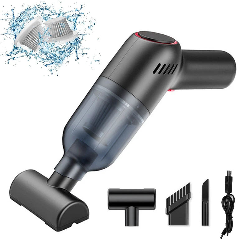 Portable Car Vacuum Cleaner For Machine Home Appliance Wireless Vacuum Cleaner For Home 8000Pa Strong Suction Car Products - Electryx