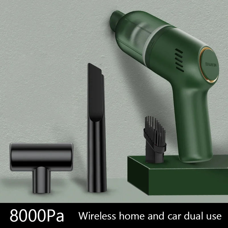 Portable Car Vacuum Cleaner For Machine Home Appliance Wireless Vacuum Cleaner For Home 8000Pa Strong Suction Car Products - Electryx