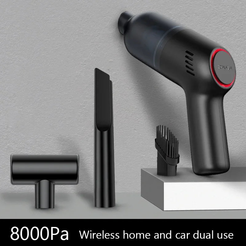 Portable Car Vacuum Cleaner For Machine Home Appliance Wireless Vacuum Cleaner For Home 8000Pa Strong Suction Car Products - Electryx