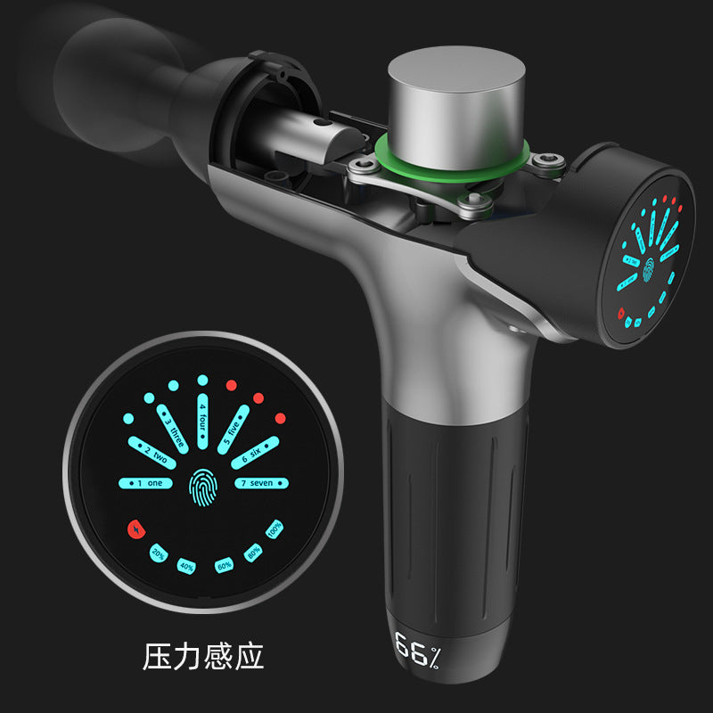 Pistolet de Massage avec Chaleur – Physiothérapie & Rééducation Musculaire, Silencieux et Portable - Electryx