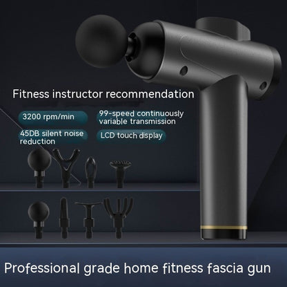 Pistolet de Massage avec Chaleur – Physiothérapie & Rééducation Musculaire, Silencieux et Portable - Electryx
