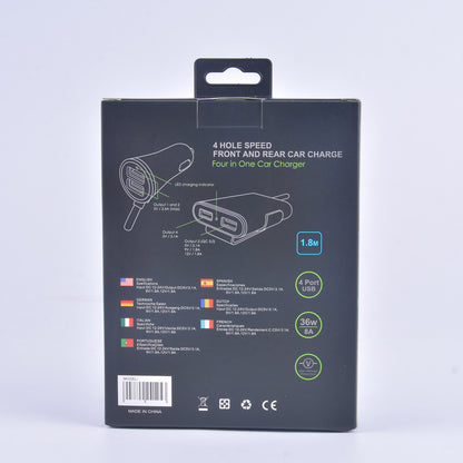 Four-port Charger Fast Car Charger Fast Charge - Electryx