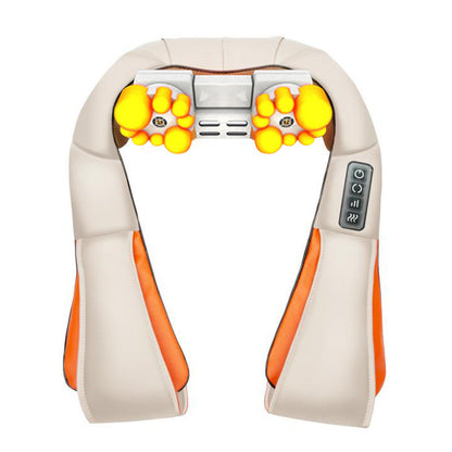 Châle de Massage Multifonction – Pétrissage 4D & Chauffage Apaisant pour Cou, Épaules et Dos - Electryx