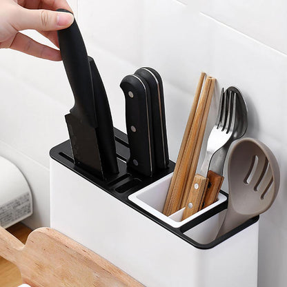 Tableware Storage Holders Kitchen Knife Plastic Storages Racks For Kitchen Convenience Cabinet Kitchen Gadgets - Electryx