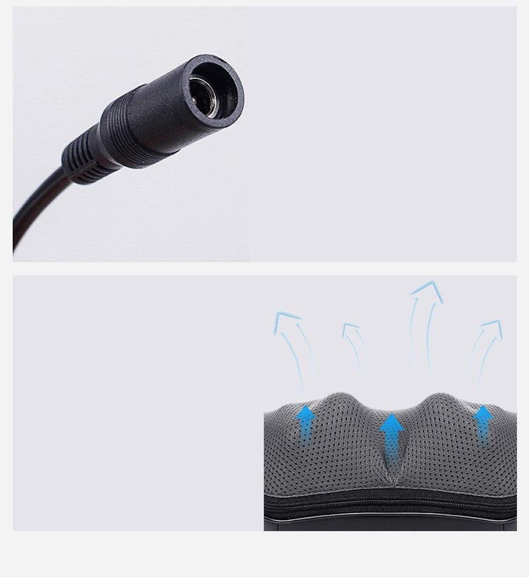 Châle de Massage Multifonction – Pétrissage 4D & Chauffage Apaisant pour Cou, Épaules et Dos - Electryx