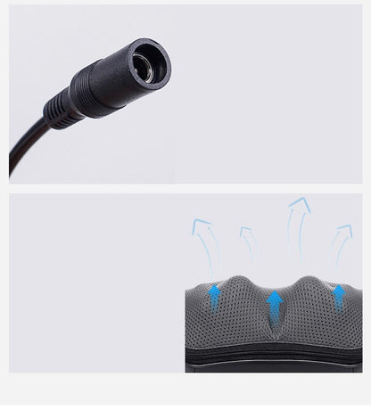 Châle de Massage Multifonction – Pétrissage 4D & Chauffage Apaisant pour Cou, Épaules et Dos - Electryx
