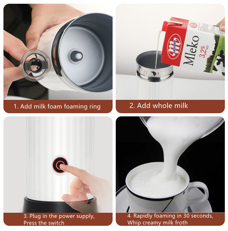 Milk frother, milk electric heater - Electryx