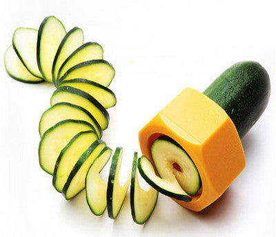 Kitchen Gadgets Spiral Knife Vegetable Cutter Kitchen Fixture Cucumber Slicer - Electryx
