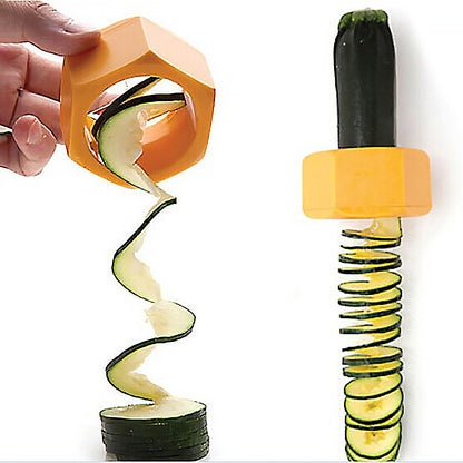 Kitchen Gadgets Spiral Knife Vegetable Cutter Kitchen Fixture Cucumber Slicer - Electryx