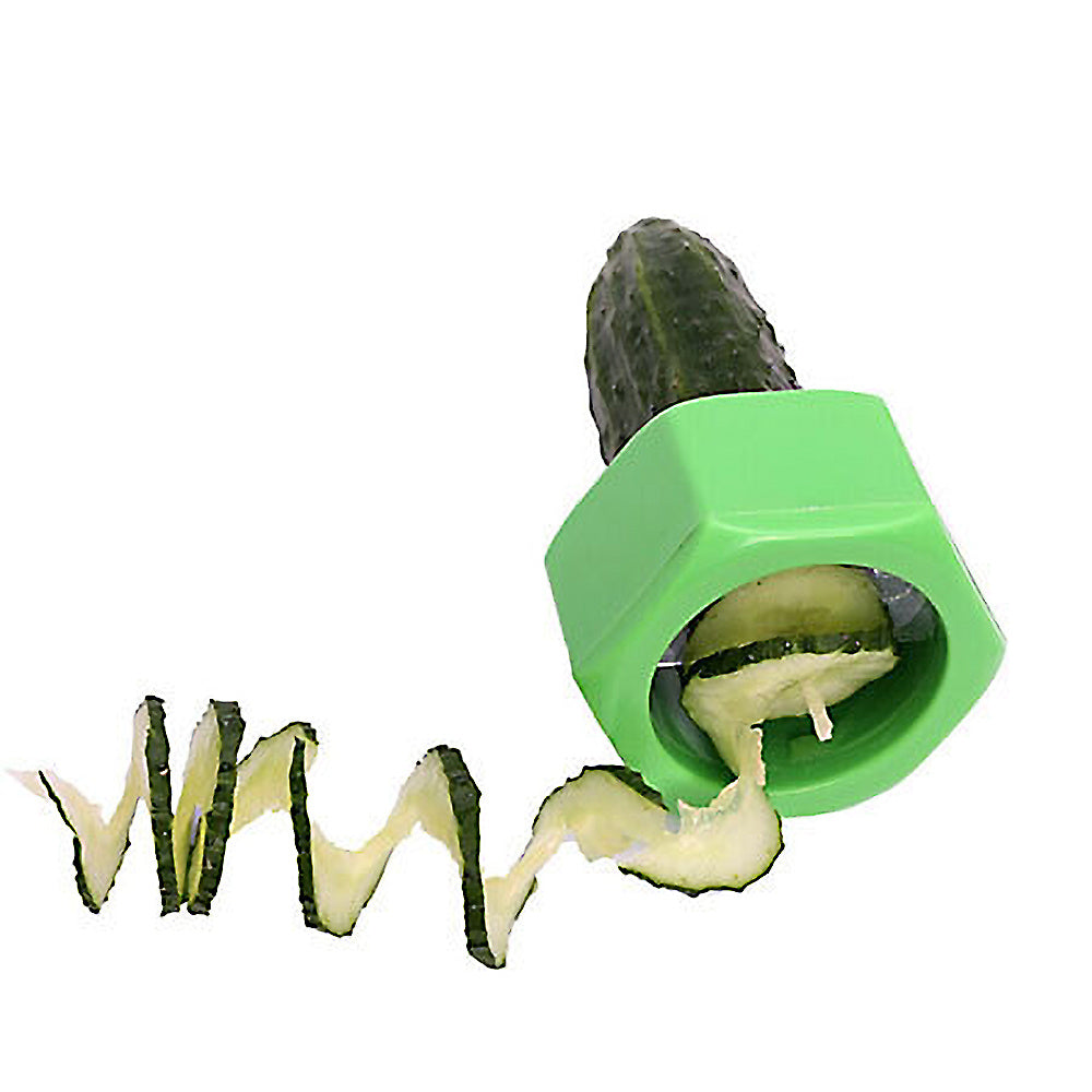 Kitchen Gadgets Spiral Knife Vegetable Cutter Kitchen Fixture Cucumber Slicer - Electryx