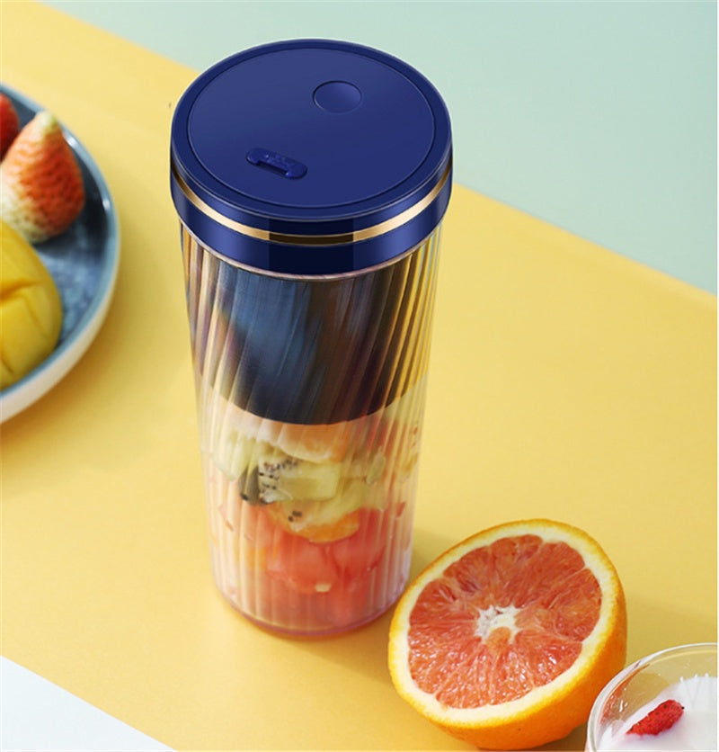 Portable Blender Mini Home Fruit Juicer Cup Wireless USB Electric Fruit Juice Machine - Electryx
