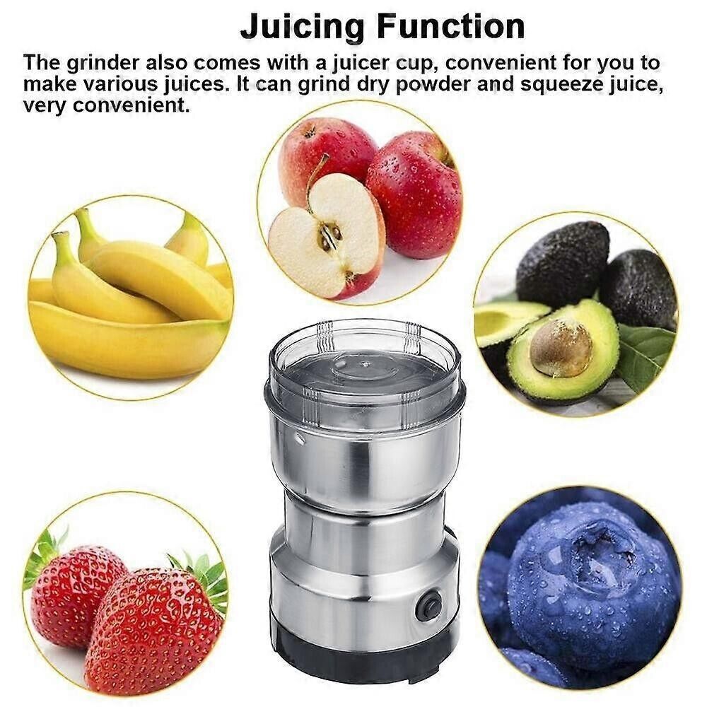300W Electric Coffee Grinder Grinding Milling Bean Nut Spice Matte Blade Blender - Electryx