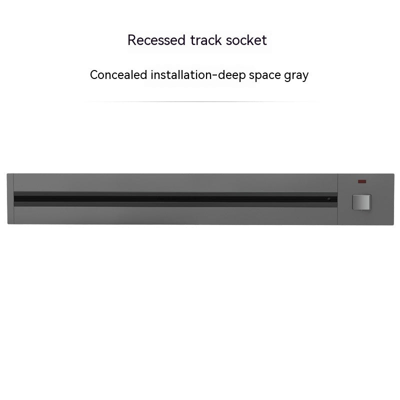 Concealed Wall Socket Electrical Rail For Kitchen - Electryx