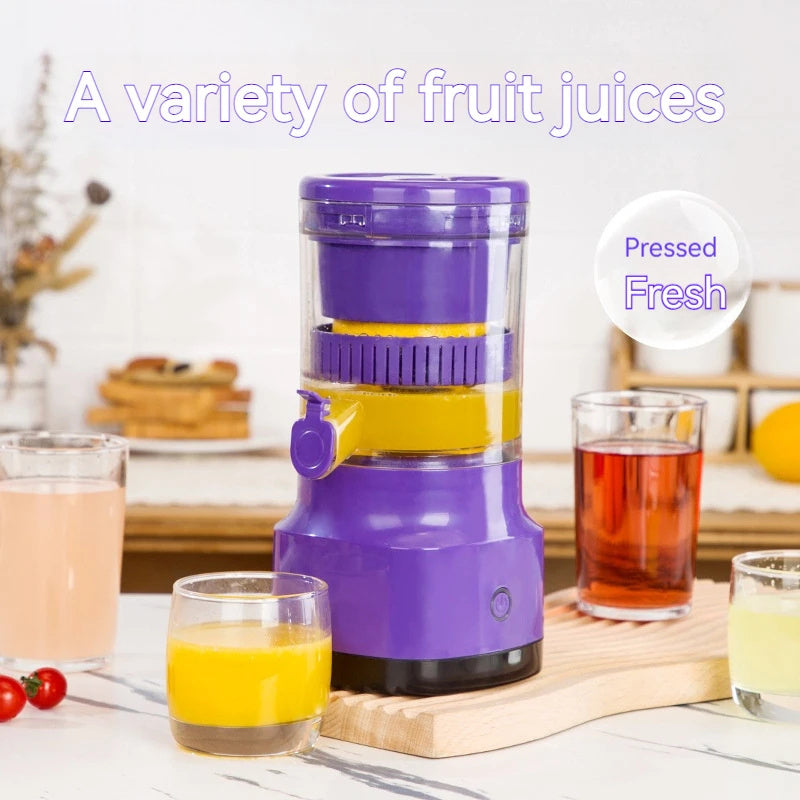 Electric Orange Juicer Lemon Juicer Squeezer Usb Rechargeable Citrus Juicer Machines Usb Rechargeable Portable Blender Kitchen Gadgets - Electryx