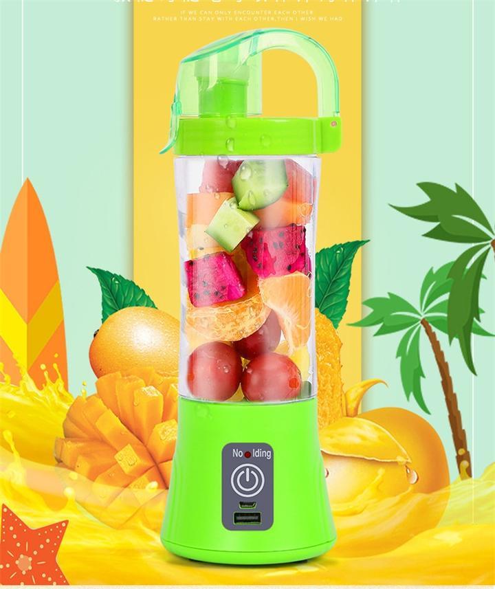 Portable Electric Fruit Juicer Handheld Smoothie Maker Blender USB Rechargeable Mini Juice Cup - Electryx