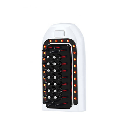 Peigne de Massage Électrique – Vibration Haute Fréquence & Lumière Rouge pour Soin du Cuir Chevelu - Electryx