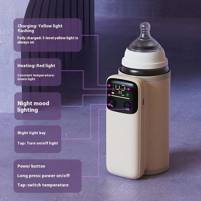 Baby Bottle Insulation Cover Universal Heating Constant Temperature Milk Warmer - Electryx