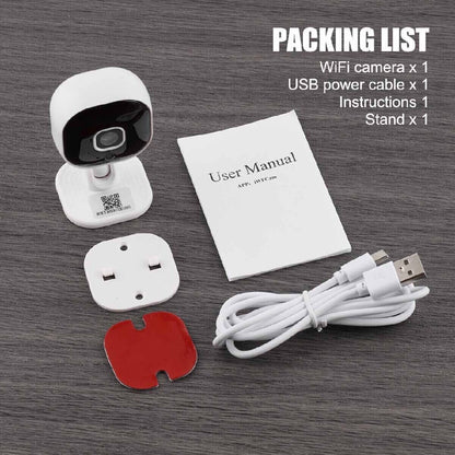 Mini Caméra Wi-Fi 1080P – Vision nocturne & audio bidirectionnel - Electryx