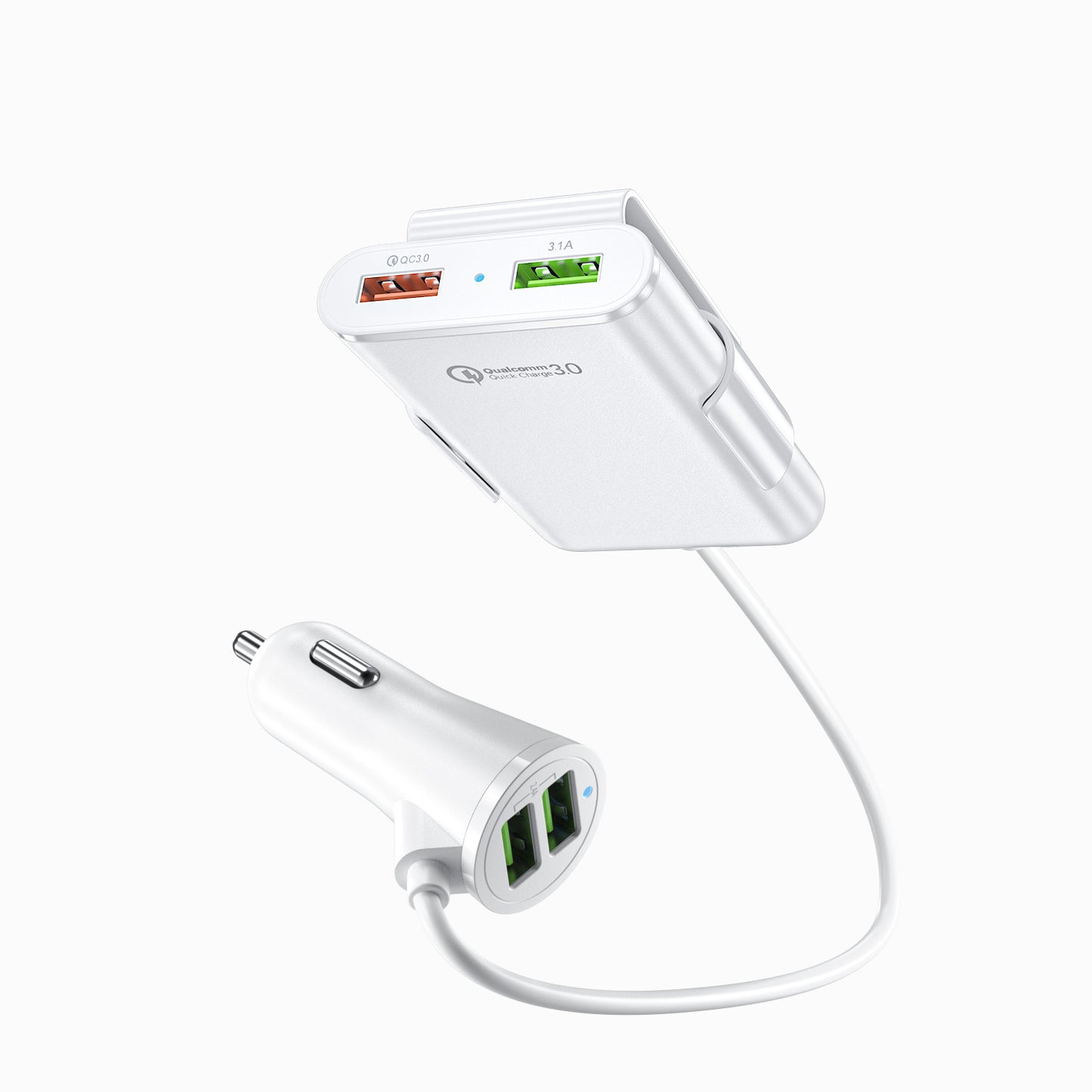 Four-port Charger Fast Car Charger Fast Charge - Electryx