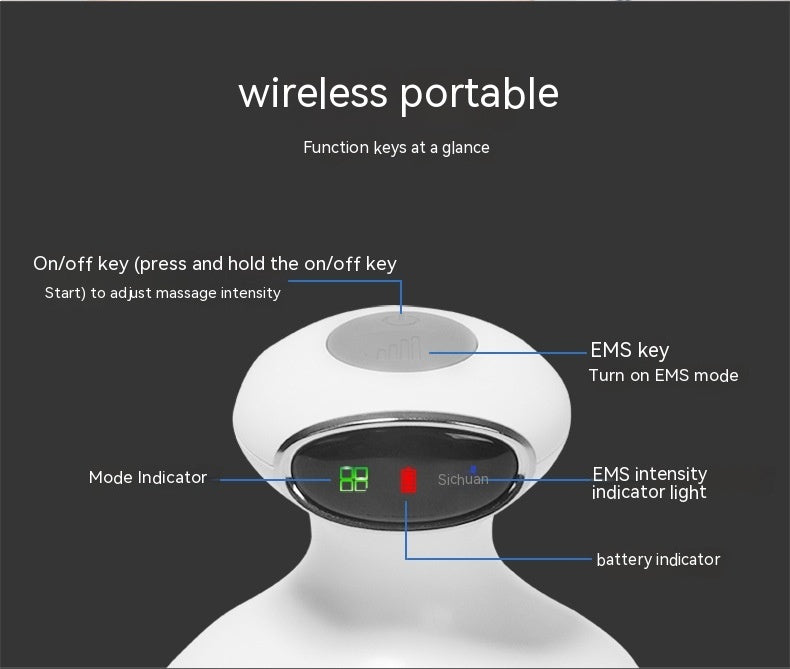 Appareil de Massage Électrique pour la Tête – Relaxation & Bien-être USB - Electryx