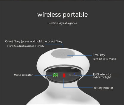 Appareil de Massage Électrique pour la Tête – Relaxation & Bien-être USB - Electryx