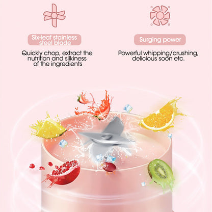 Multi-Function Portable Blender Electric Juicer Cup Sports Bottle Fruit Blender USB Rechargeable Smoothie Blender Fruits Juicer Extractor - Electryx