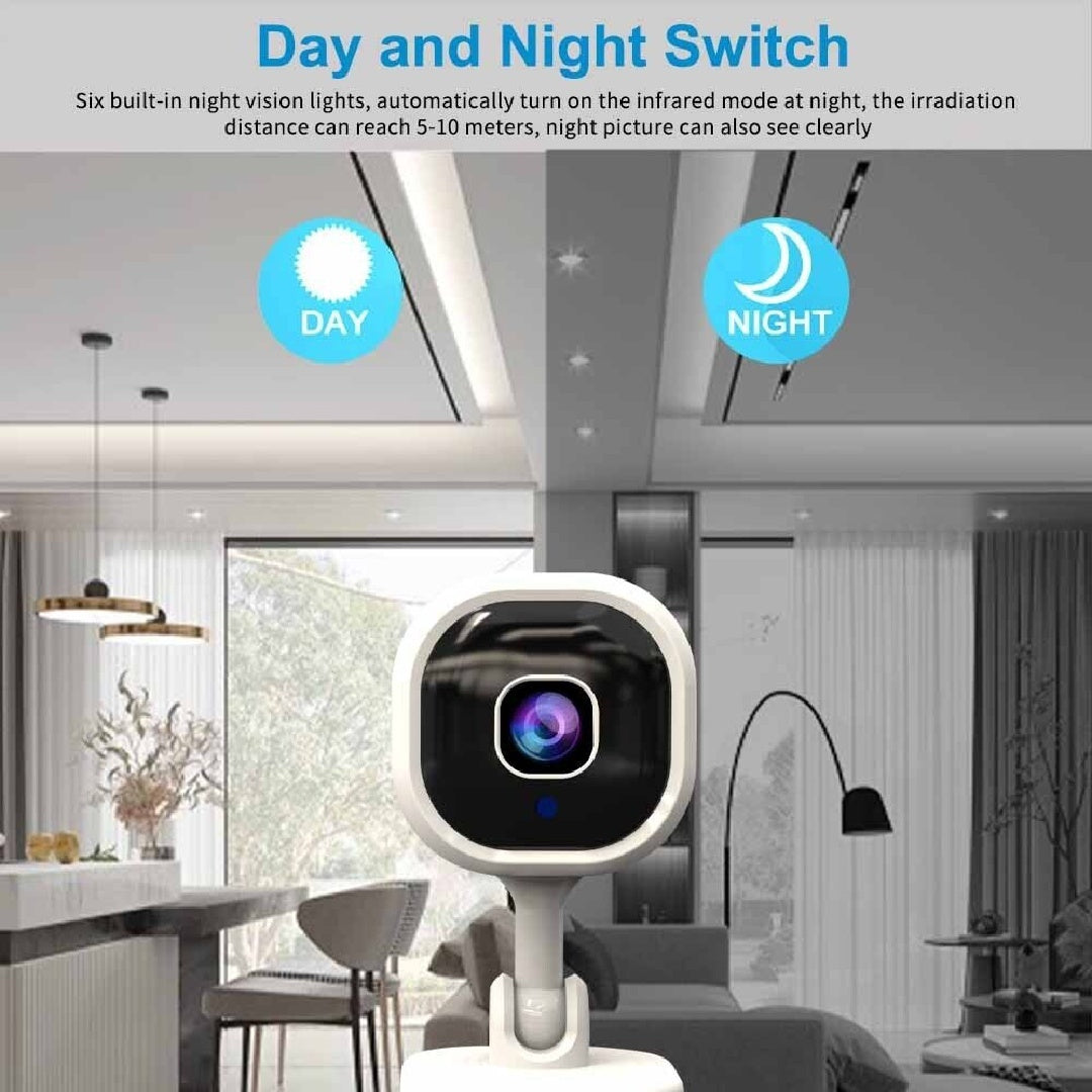 Mini Caméra Wi-Fi 1080P – Vision nocturne & audio bidirectionnel - Electryx
