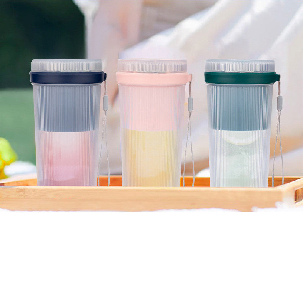 Multi-Function Portable Blender Electric Juicer Cup Sports Bottle Fruit Blender USB Rechargeable Smoothie Blender Fruits Juicer Extractor - Electryx