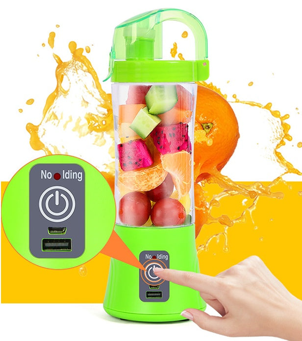 Portable Electric Fruit Juicer Handheld Smoothie Maker Blender USB Rechargeable Mini Juice Cup - Electryx