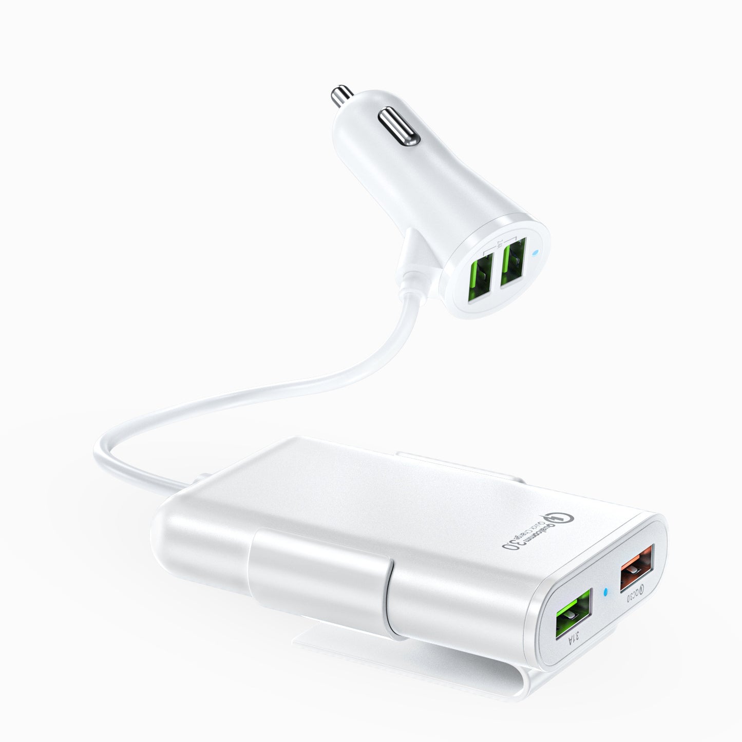 Four-port Charger Fast Car Charger Fast Charge - Electryx