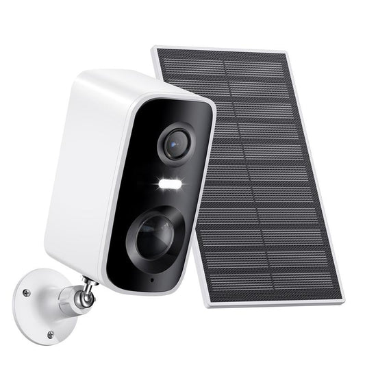 Caméra Wi-Fi Solaire 2K – Batterie 5000mAh, vision nocturne & détection humaine - Electryx