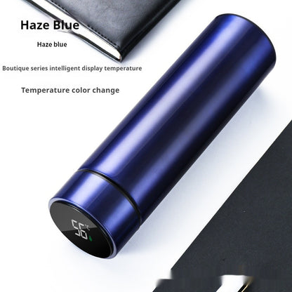 Smart Temperature Display High-grade Insulated Bottle Portable Large Capacity - Electryx
