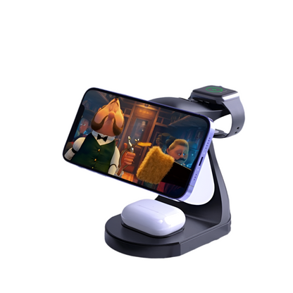Fast Four In One Magnetic Wireless Fast Charger