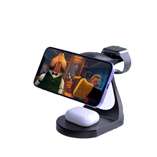 Fast Four In One Magnetic Wireless Fast Charger
