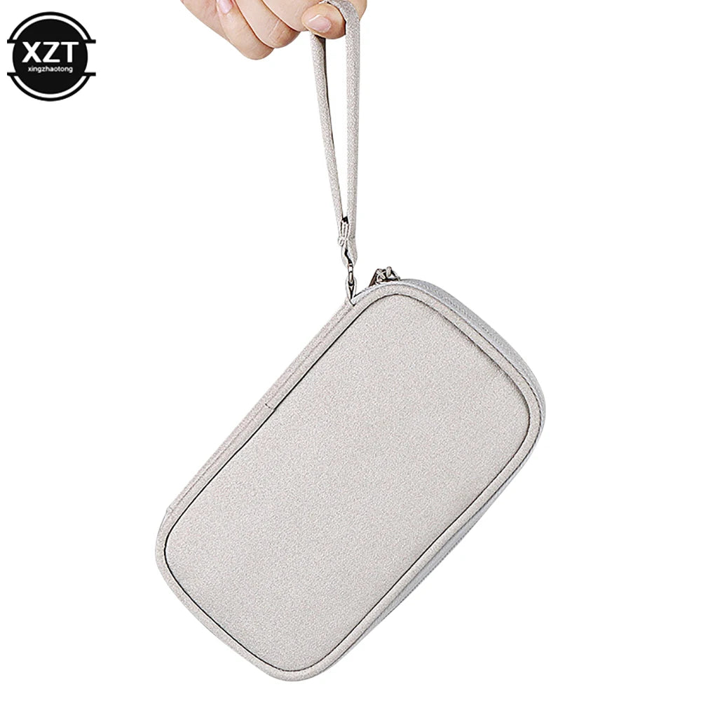 Portable 20000mAh Power Bank Bag External Battery Carrying Pouch for Charger, USB Cable, Hard Drive, Earphones - Electryx