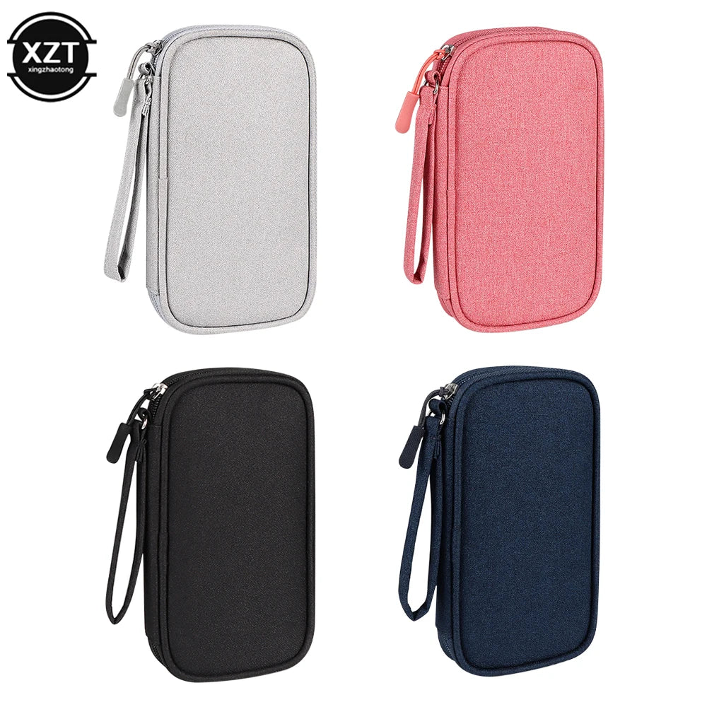 Portable 20000mAh Power Bank Bag External Battery Carrying Pouch for Charger, USB Cable, Hard Drive, Earphones - Electryx