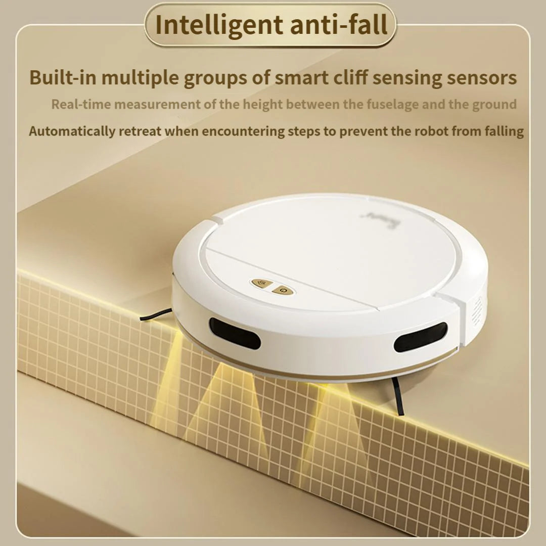 4000Pa Strong Suction Smart Robot Vacuum Cleaner Automatic Charging APP Voice Wake-Up Remote Control Home Floor Clean Robot - Electryx
