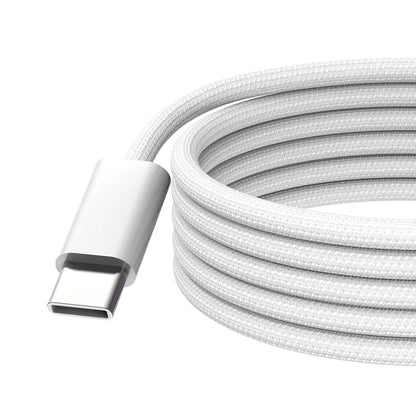 240W USB C to C Charger Cable Type C Fast Charging Braided PD Cable for lPhone 15 16 Series lPad Air Pro MacBook Pro Huawei DELL - Electryx
