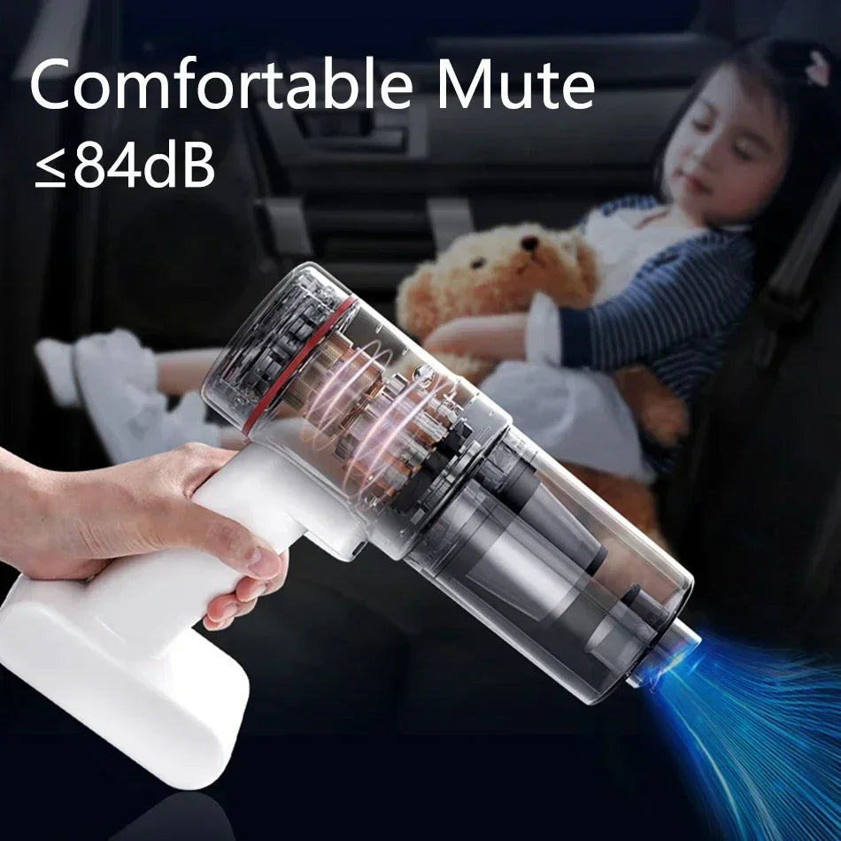 Xiomi 95000Pa Wireless Handheld Vacuum Cleaner Car Use Large Suction and Cordless Portable Cleaning Robot Home Vacuum Cleaner - Electryx